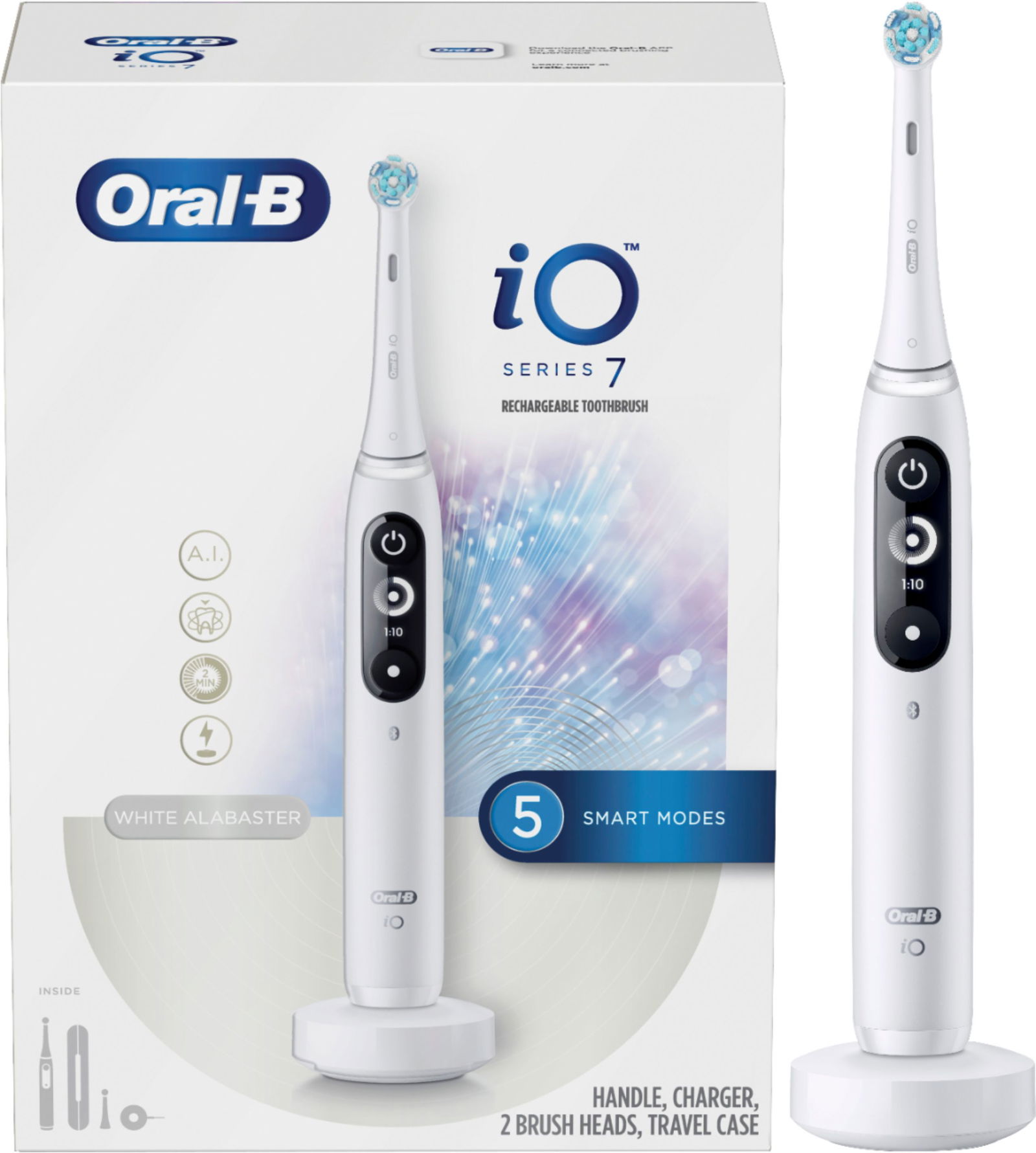 KupiHitro | Električna Zobna ščetka Oral-B IO7, Bela